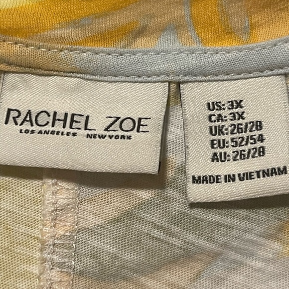 Rachel Zoe Women’s Tunic Top Sz 3X - Picture 4 of 4